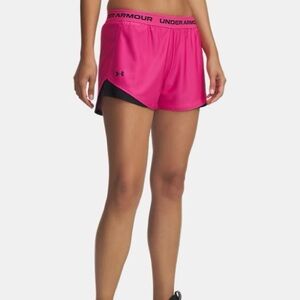 Under Armour Pink Athletic Shorts